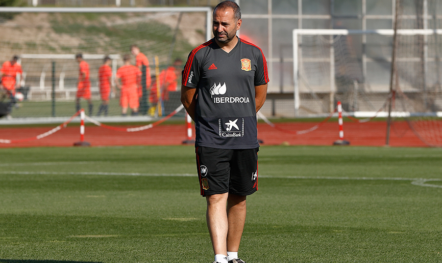 Pedro López, seleccionador nacional Sub-19 femenino