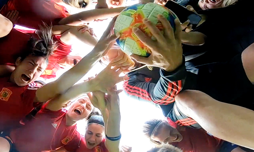 España se conjura antes de medirse a Alemania