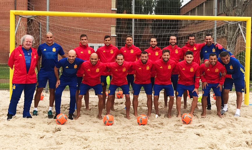 La Selección española de Fútbol Playa inicia su concentración