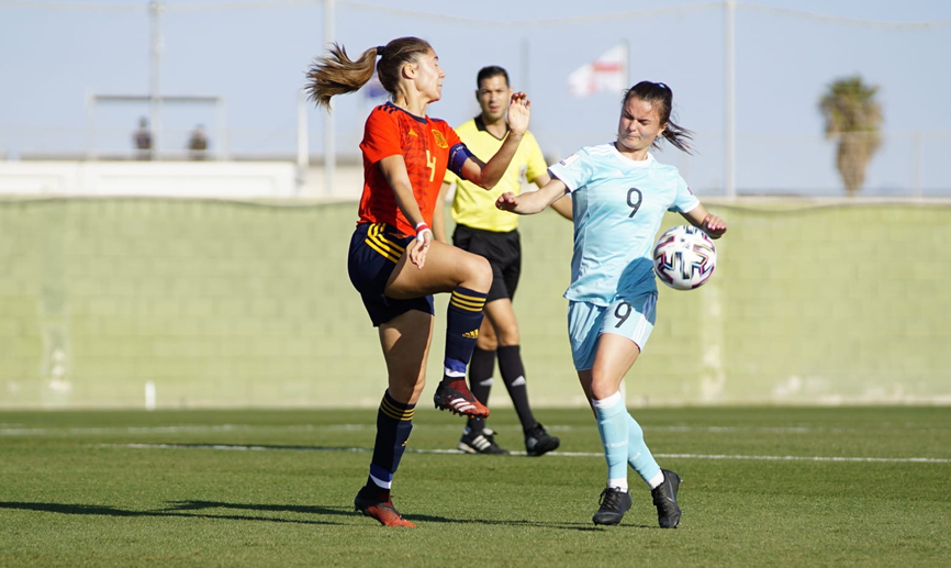 La Sub-20 cae por la mínima ante Rusia 