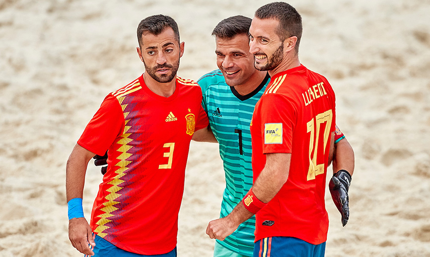 España golea ampliamente a Letonia en su déjà vu moscovita