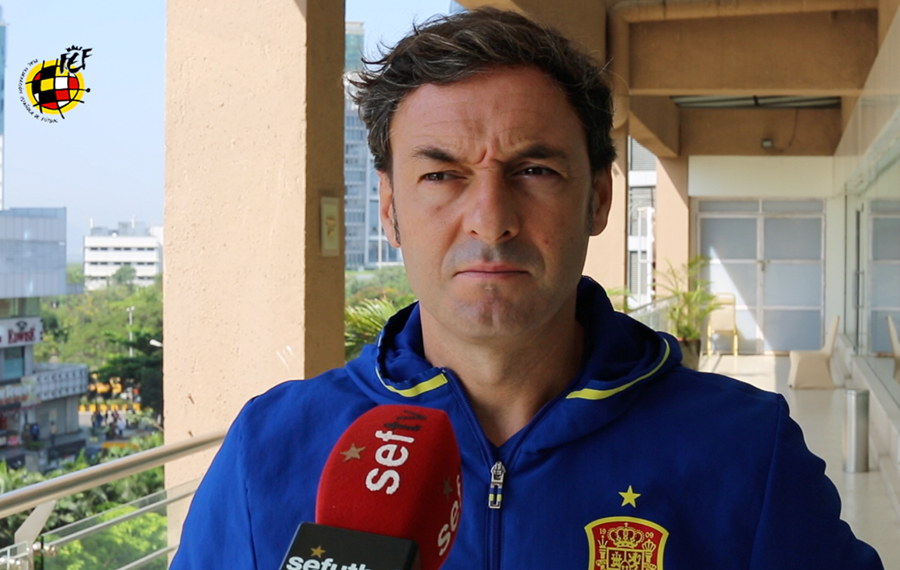 Santi Denia: "Mali es un equipo que también quiere tener la posesión y ataca de manera muy organizada"