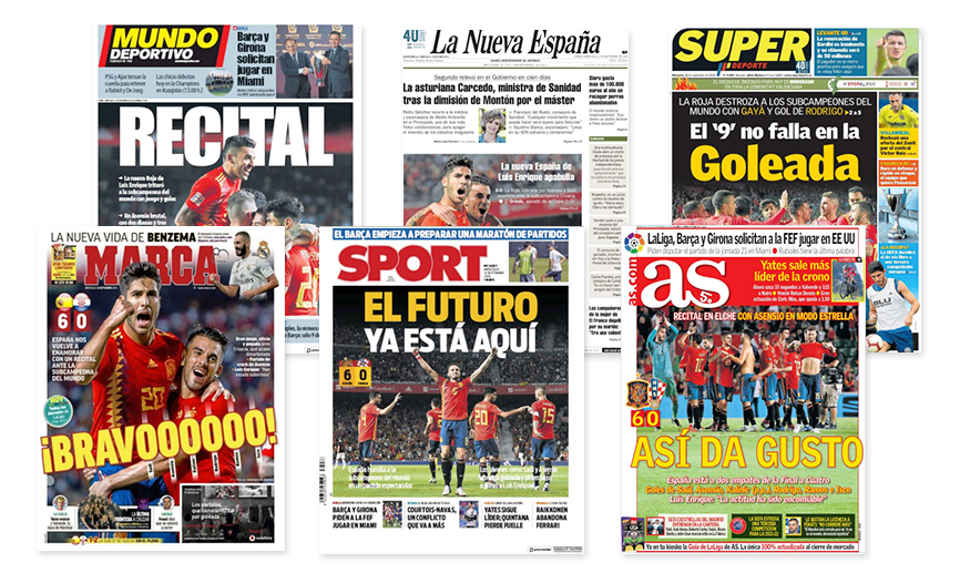 Portadas prensa deportiva 