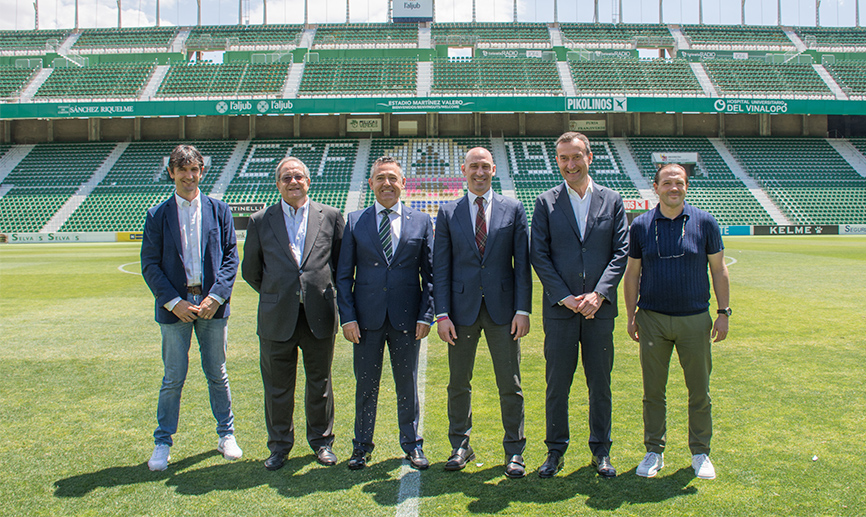 El presidente de la RFEF anuncia la visita del combinado nacional a Elche