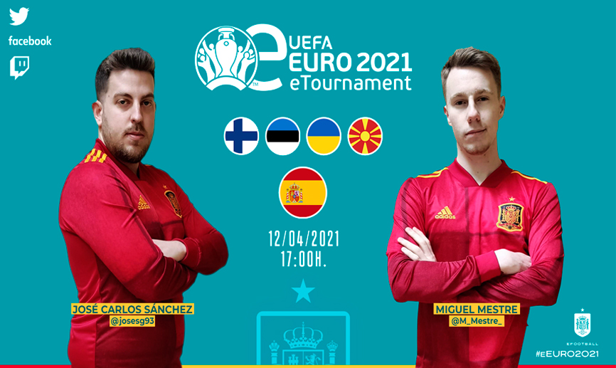 Jose SG y Miguel Mestre componen la Selección española de eFootball versión PES