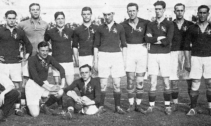 Se cumplen 98 años del día que viajó España a Amberes