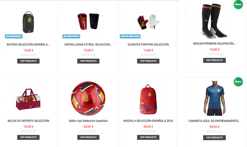 ¡Pídele a los Reyes Magos regalos de la selección española de fútbol!