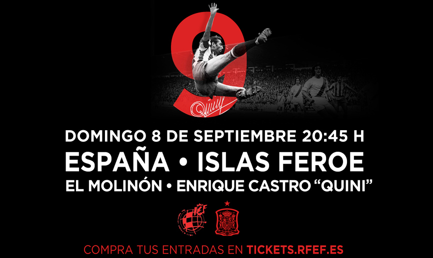 El España-Islas Feroe se convertirá en un gran homenaje a Quini