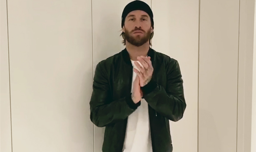 Sergio Ramos aplaude a los héroes de la humanidad en el vídeo impulsado por FIFA