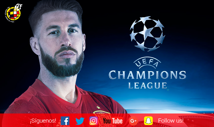 Sergio Ramos, elegido mejor defensa de la pasada UEFA Champions League