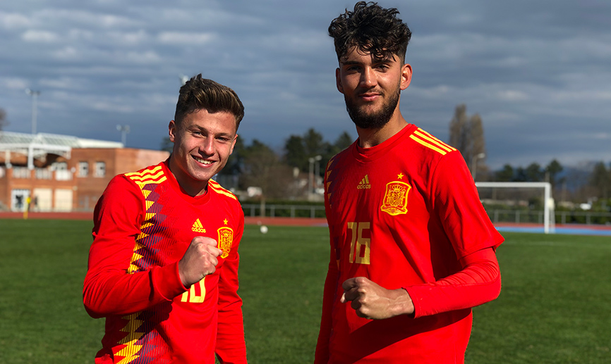 Germán Valera (izquierda) y Adrián Gómez (derecha)