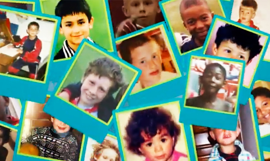 Fotos infantiles de los jugadores de la Eurocopa