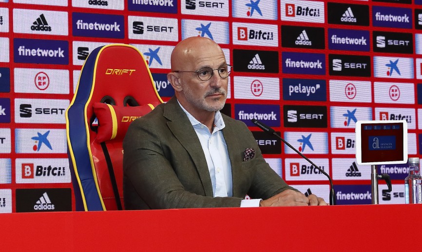 Luis de la Fuente: "Soy un privilegiado por poder representar a España en unos Juegos Olímpicos"