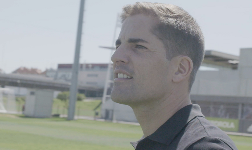 Robert Moreno, seleccionador nacional de fútbol