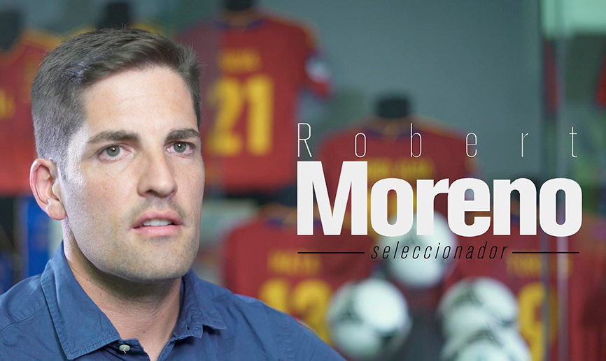 Robert Moreno, seleccionador nacional