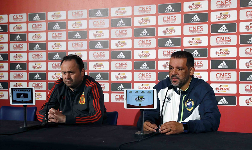 Rueda de prensa de Fede Vidal y Marquinhos Xavier