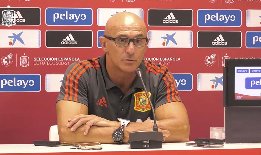 Luis de la Fuente: "Hemos notado el calor de la grada"