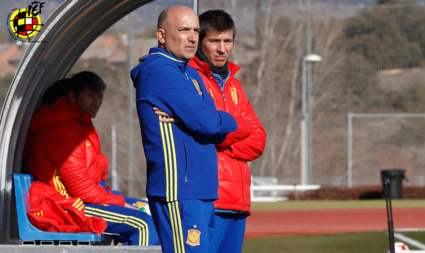 David Gordo y Albert Celades, seleccionadores nacionales Sub-15 y Sub-21 respectivamente