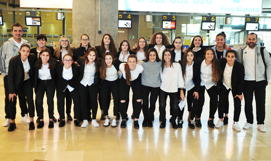 Las sub-17 llegan a Tenerife para disputar el Torneo del Atlántico