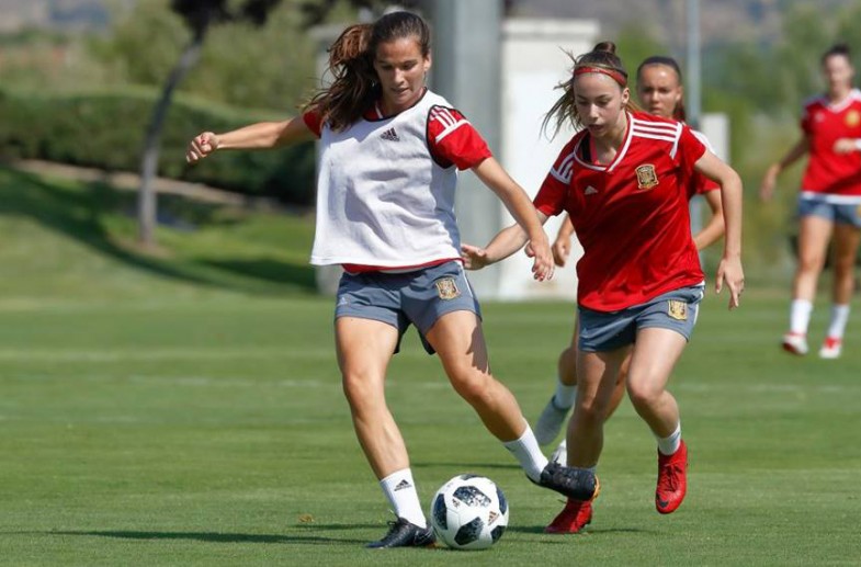 La Selección Sub-19 femenina se entrena en la Ciudad del Fútbol