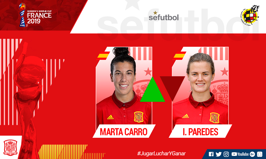 Cambios en la convocatoria Absoluta Femenina