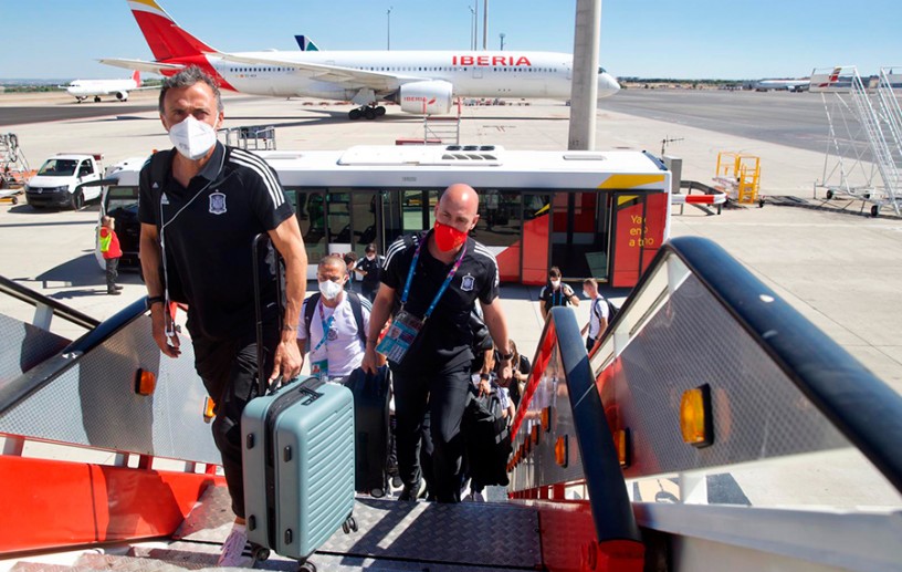 La Selección pone rumbo a Londres