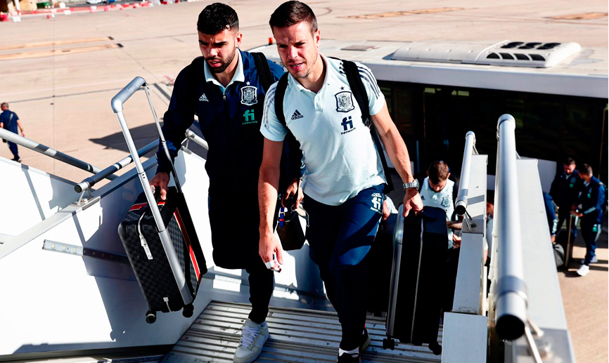 La Selección pone rumbo a Praga