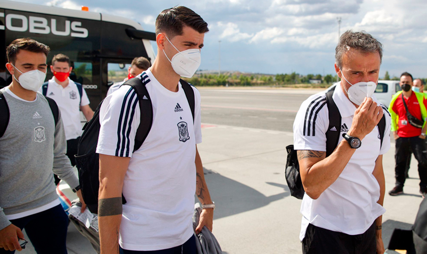 La Selección pone rumbo a Sevilla