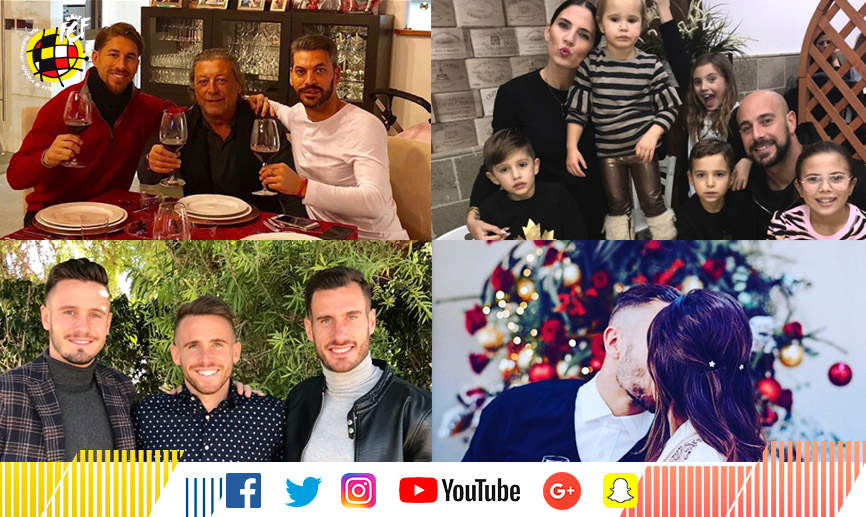 ¡Así han pasado nuestros internacionales la Nochebuena!