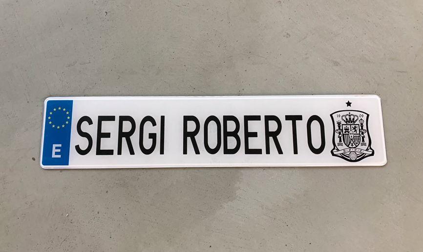 Matrícula de Sergi Roberto