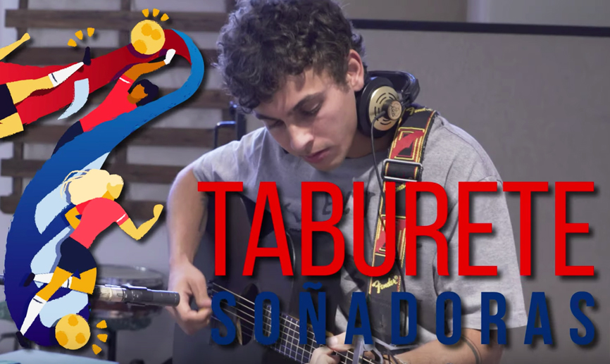 "Soñadoras": Taburete compone el himno de la Selección durante el Mundial 