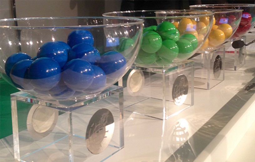 Bombos del sorteo de las fases de ascenso