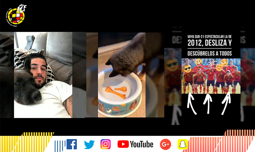 ¡Nos colamos en las stories de nuestros internacionales!