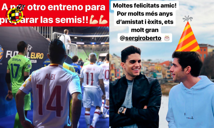 Cumpleaños, felicitaciones, recuperaciones, chirigotas..¡No te pierdas los stories de los nuestros!