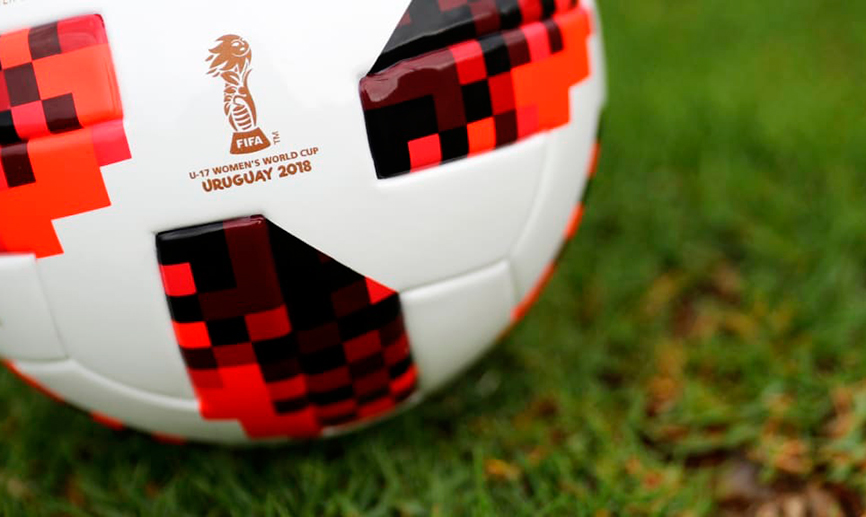 Balón oficial del Mundial Sub-17 de Uruguay