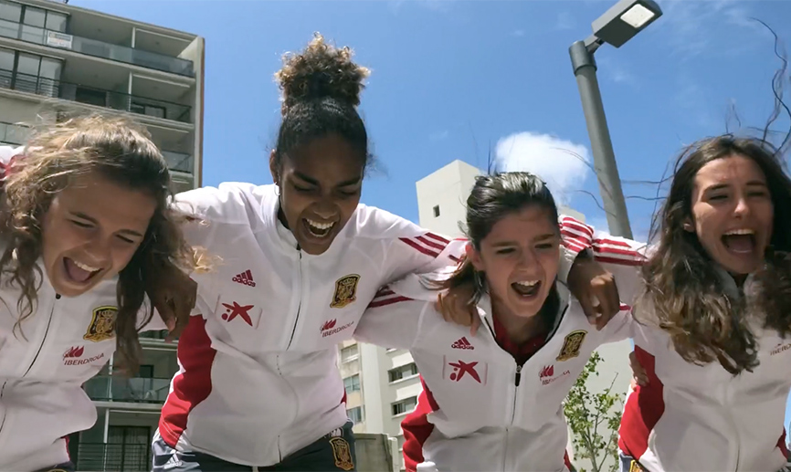 Grito de España ante de la final