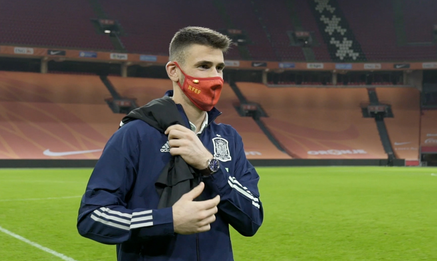 Unai Simón después del partido