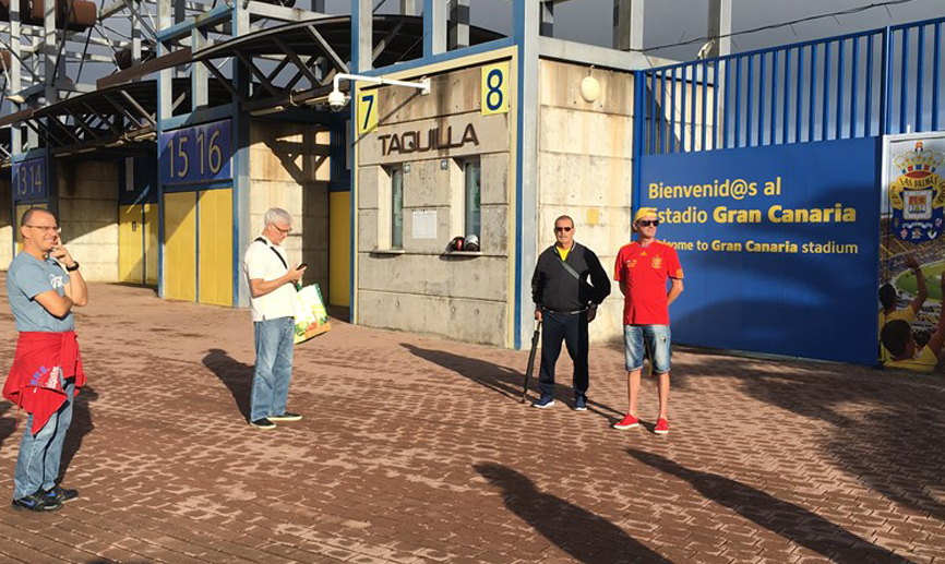 Gran respuesta de los abonados de la UD Las Palmas en la venta de entradas para el España-Bosnia