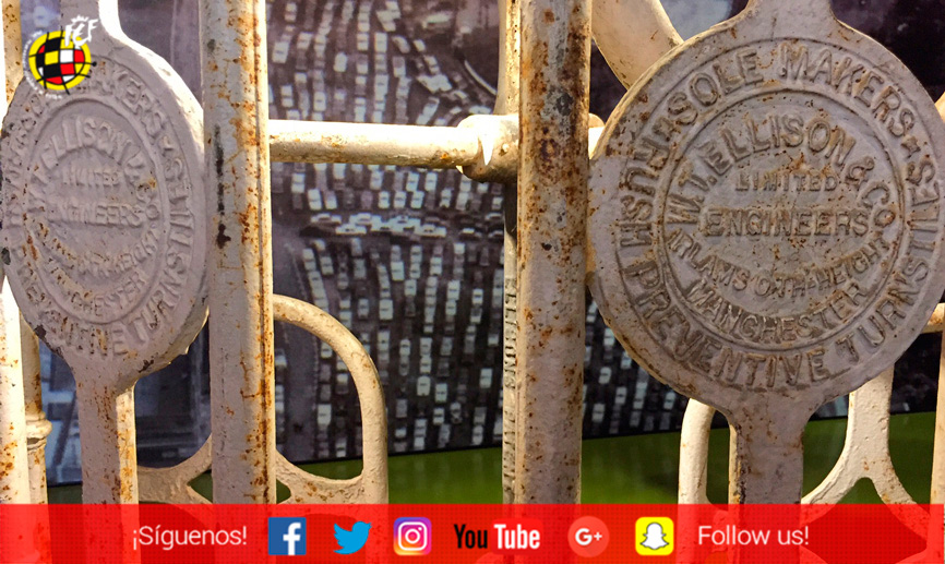 Verja del antiguo Wembley