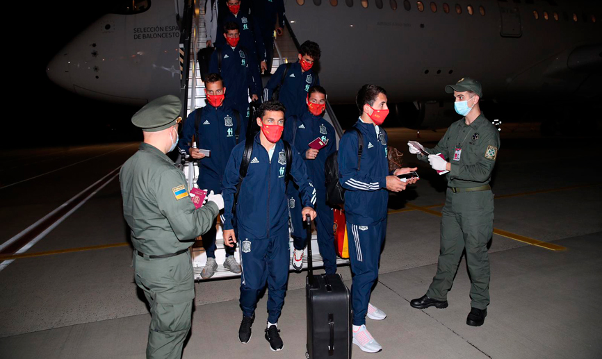 La Selección aterriza en Ucrania
