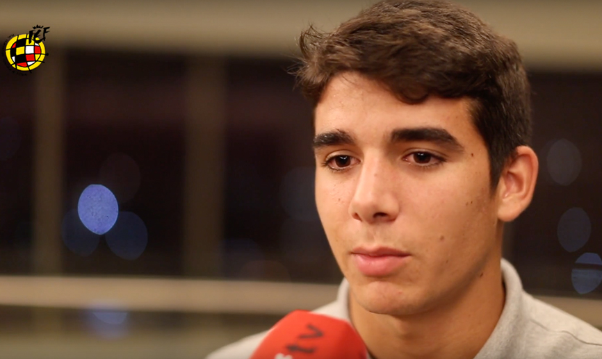 Víctor Gómez: "No nos queda otra que seguir adelante y ganar los dos partidos para estar en octavos"