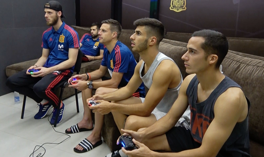 De Gea y Azpi Vs Asensio y Lucas, ¡duelo total en los videouegos!