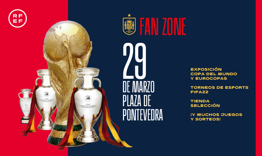 A Coruña recibe, este martes, la Fan Zone de La Roja
