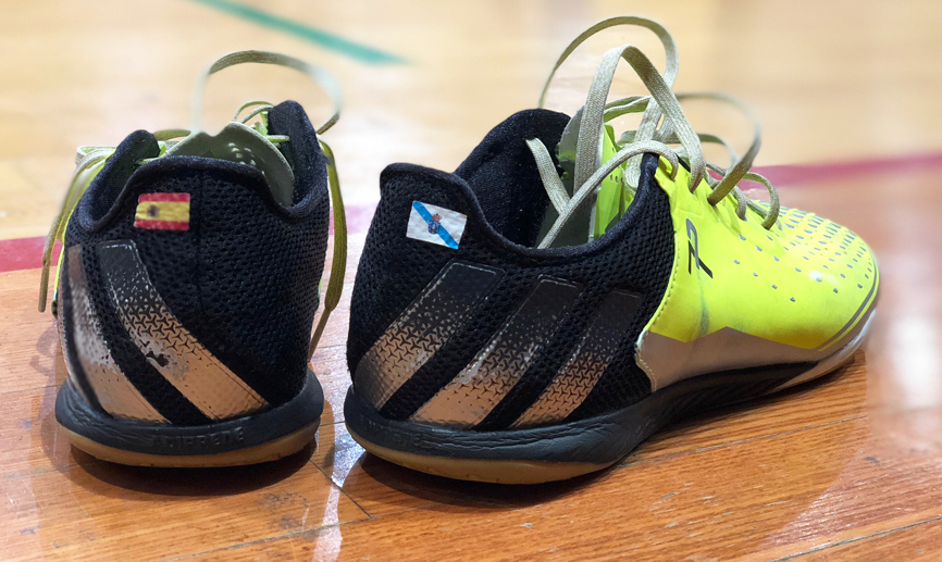 Zapatillas adidad de Adrián Alonso "Pola"