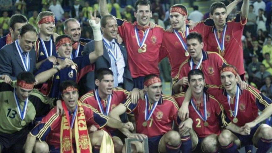 España Fútbol Sala masculina Campeones2000