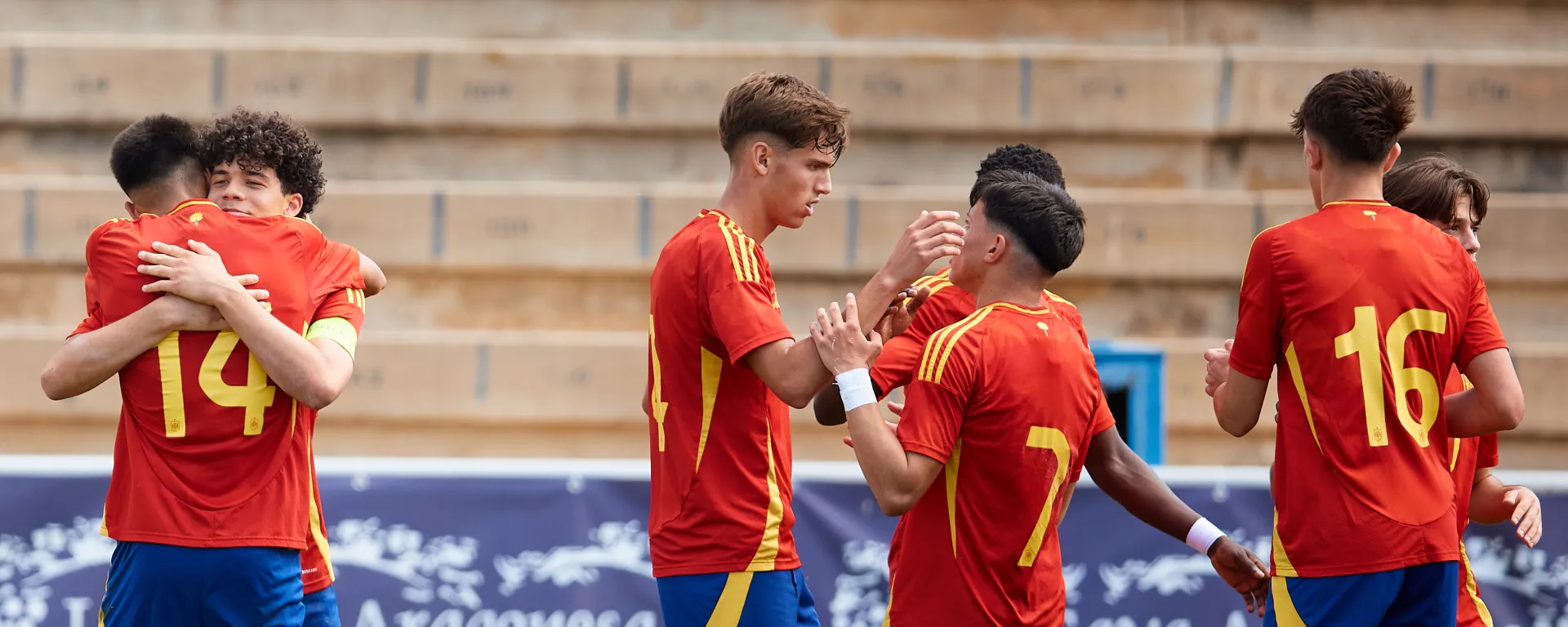 España gana a Austria en Benidorm