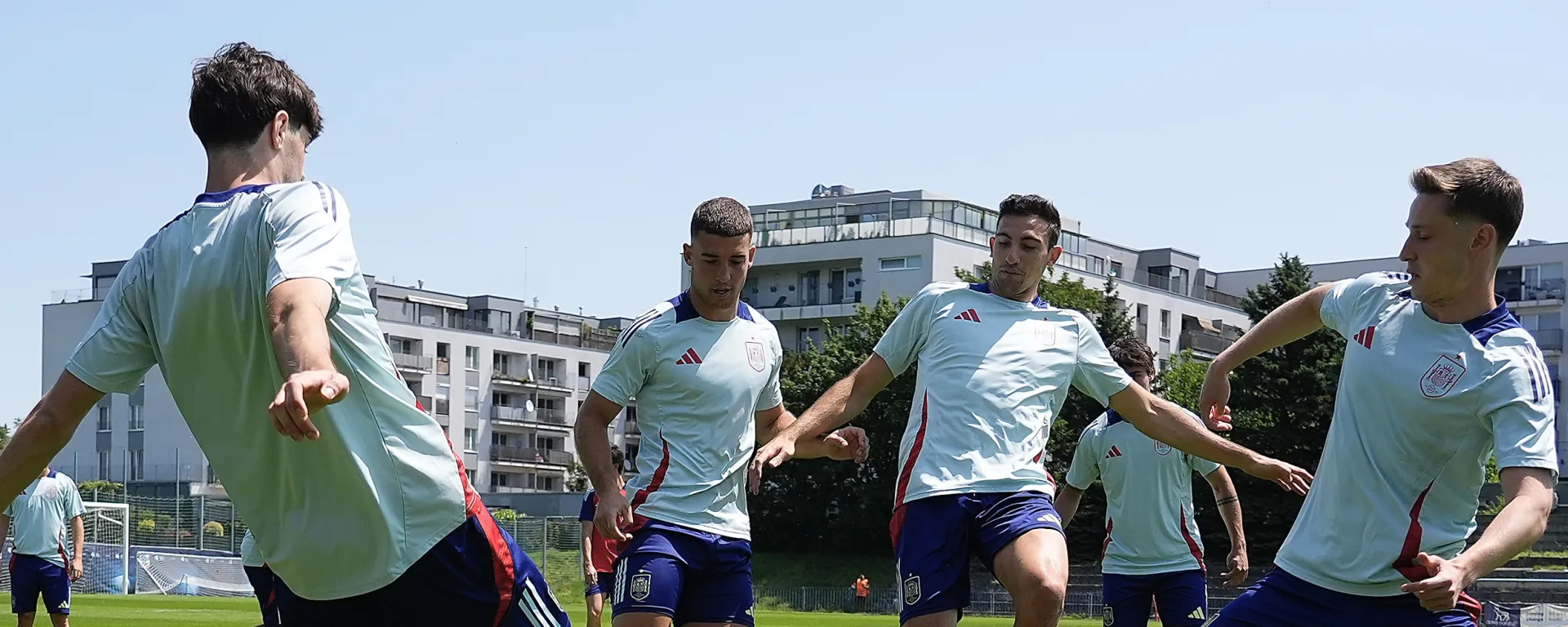 Los jugadores, en el entrenamiento del viernes