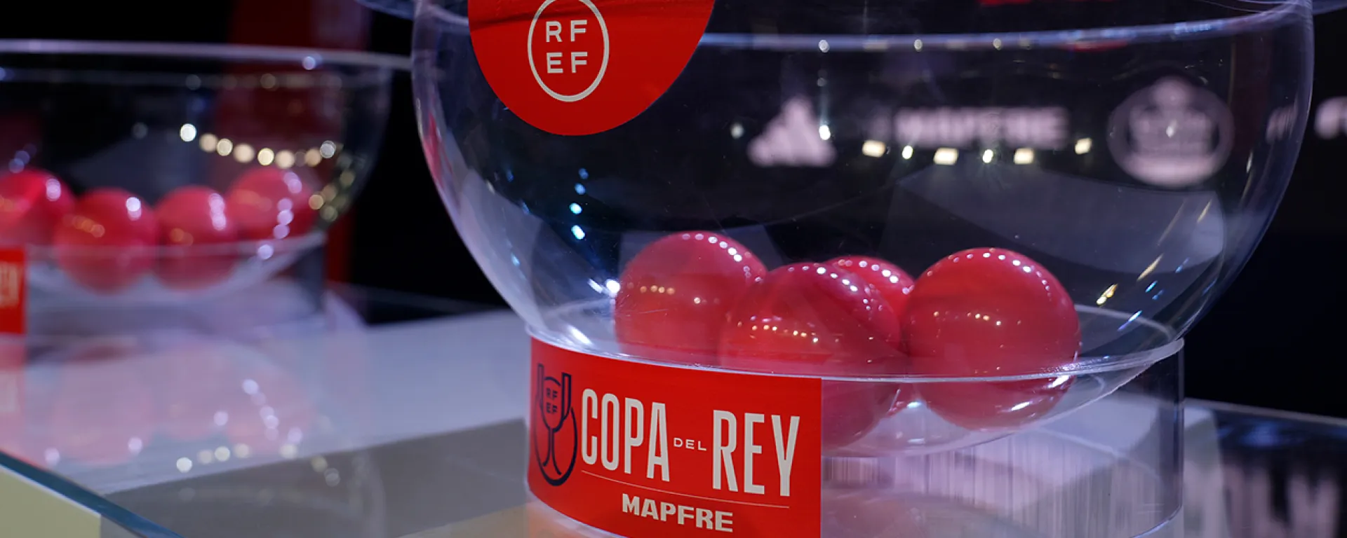 Sorteo de la primera eliminatoria de la Copa del Rey Mapfre