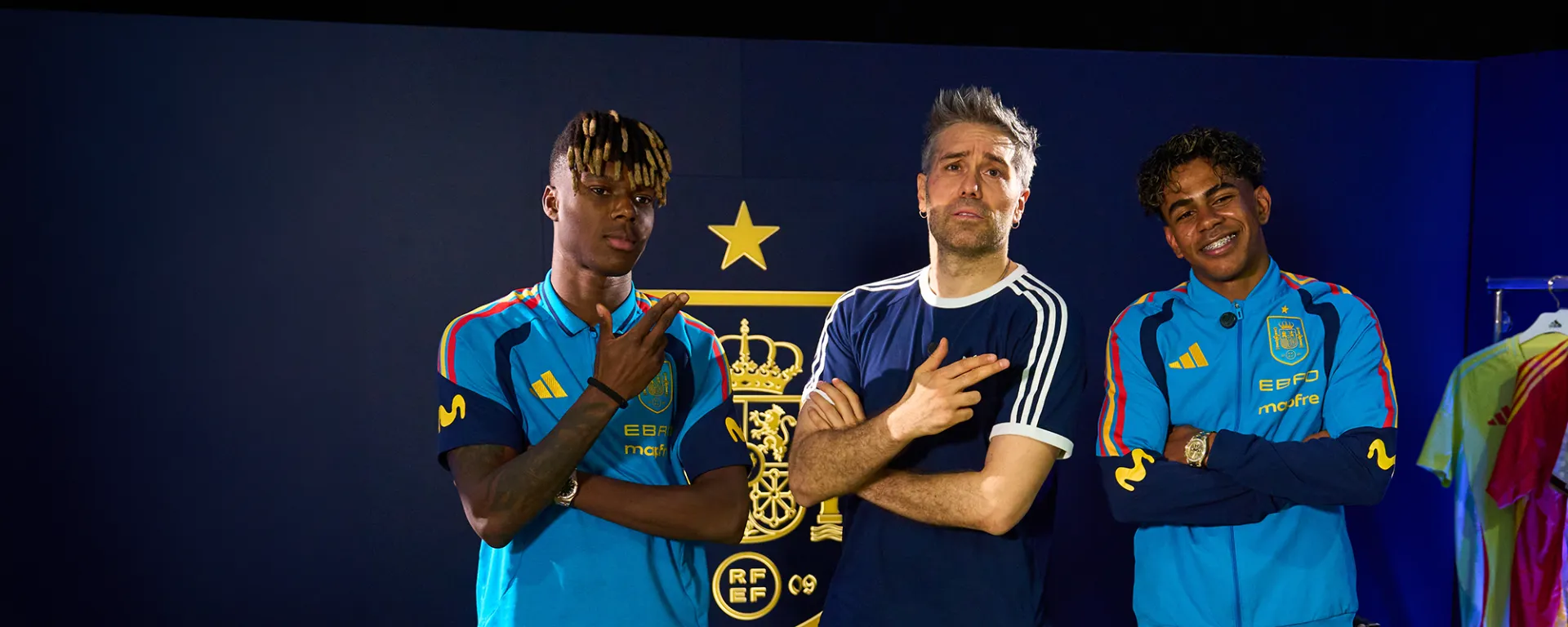 Dos de los futbolistas más carismáticos de la Selección se sinceran junto a Dani Martínez en una charla repleta de momentos divertidos que descubre su lado más personal