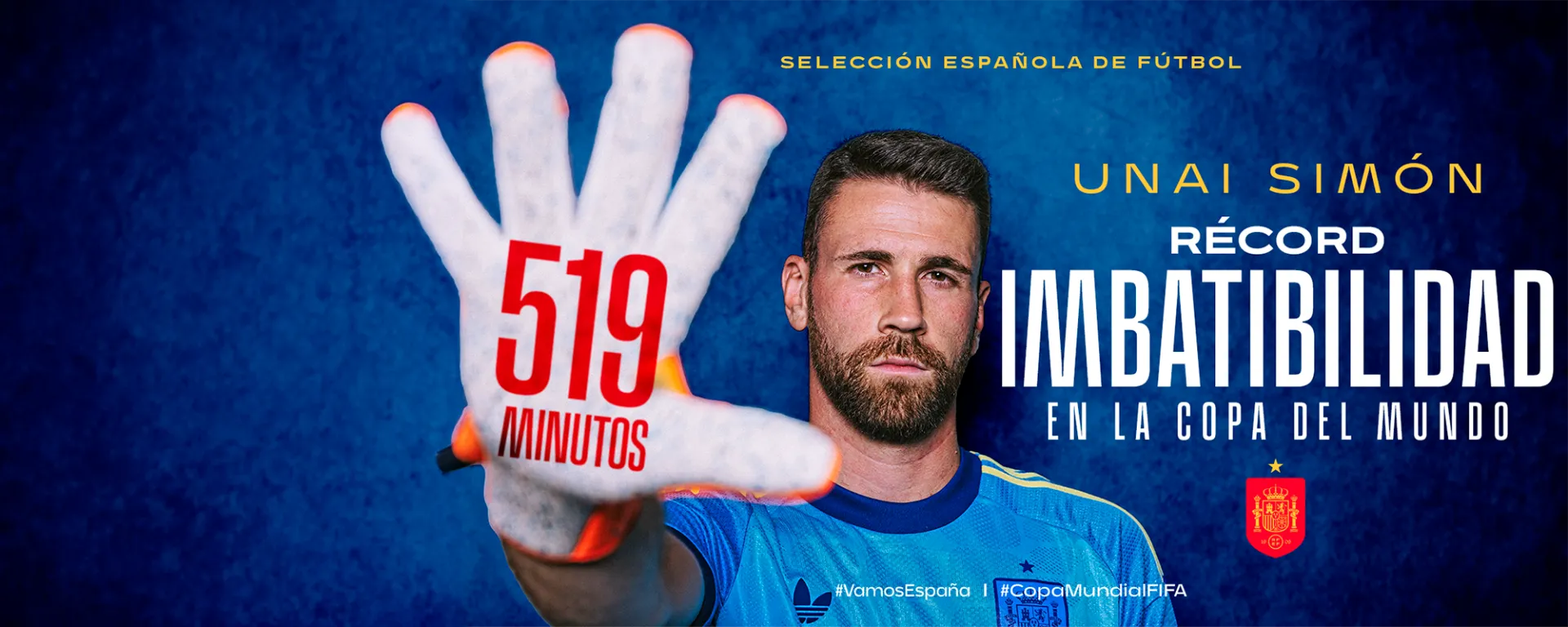 Unai Simón, historia de los Mundiales